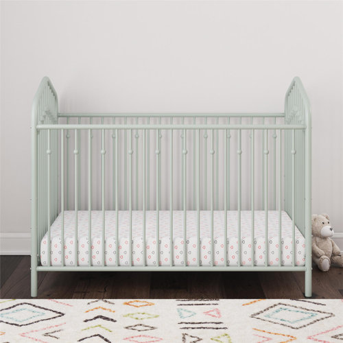 Novogratz Bushwick Metal Standard Crib & Reviews Wayfair